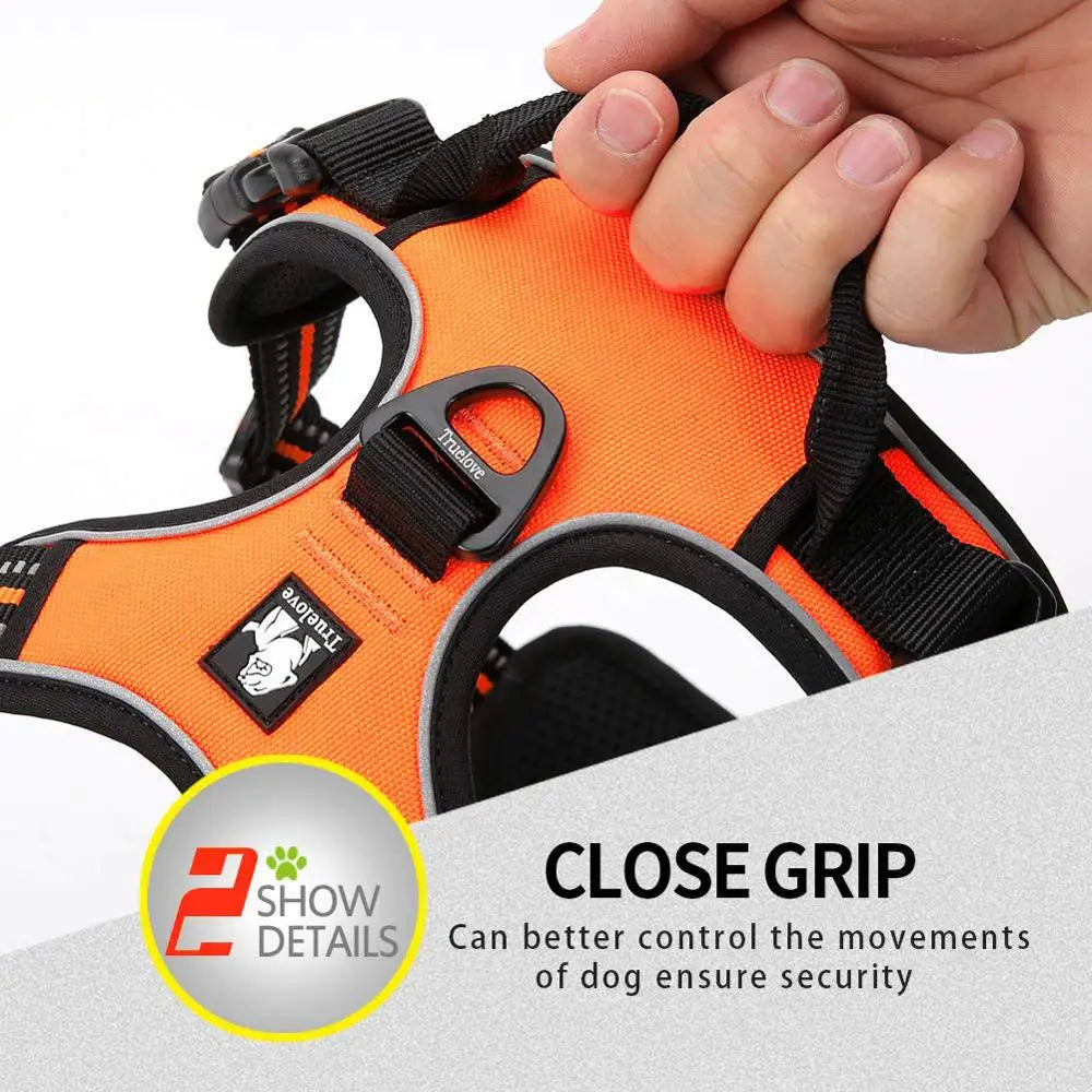 Dog Harness Small Large Durable Reflective Pet Harness Dog Running Safety Lift Pulling Walking Harness for Dog Travel