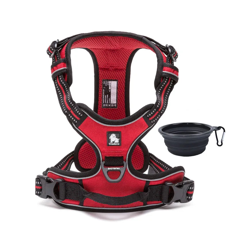 Dog Harness Small Large Durable Reflective Pet Harness Dog Running Safety Lift Pulling Walking Harness for Dog Travel