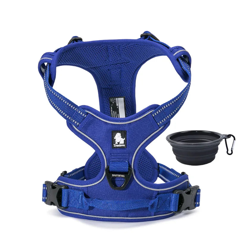 Dog Harness Small Large Durable Reflective Pet Harness Dog Running Safety Lift Pulling Walking Harness for Dog Travel