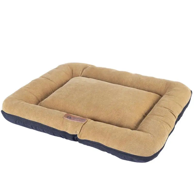 Soft Dog Bed Mattress Mat Crate Kennel Pad Washable Cloth Anti-Slip Bottom Indoor Outdoor for Large Medium Small Dogs Cats