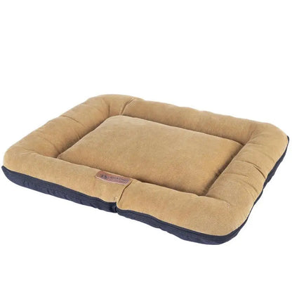 Soft Dog Bed Mattress Mat Crate Kennel Pad Washable Cloth Anti-Slip Bottom Indoor Outdoor for Large Medium Small Dogs Cats