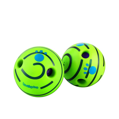 Dog Toy Rolling Sound Ball Self-Entertainment Ball Grinding Teeth to Relieve Boredom and Bite-Resistant Ball Pet Sound Ball