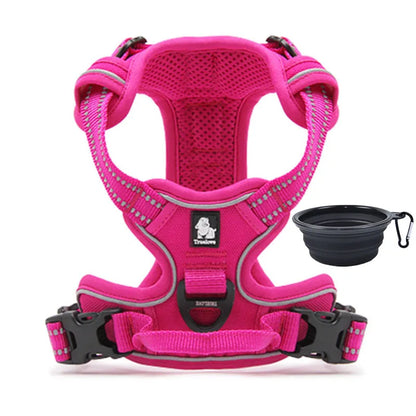 Dog Harness Small Large Durable Reflective Pet Harness Dog Running Safety Lift Pulling Walking Harness for Dog Travel