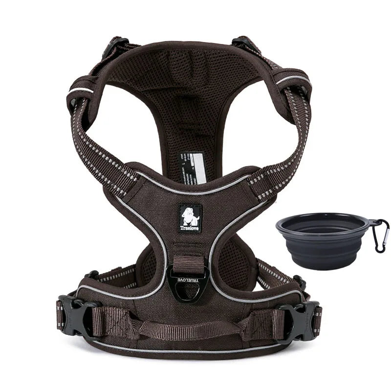 Dog Harness Small Large Durable Reflective Pet Harness Dog Running Safety Lift Pulling Walking Harness for Dog Travel