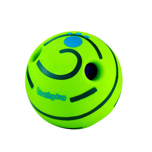 Dog Toy Rolling Sound Ball Self-Entertainment Ball Grinding Teeth to Relieve Boredom and Bite-Resistant Ball Pet Sound Ball