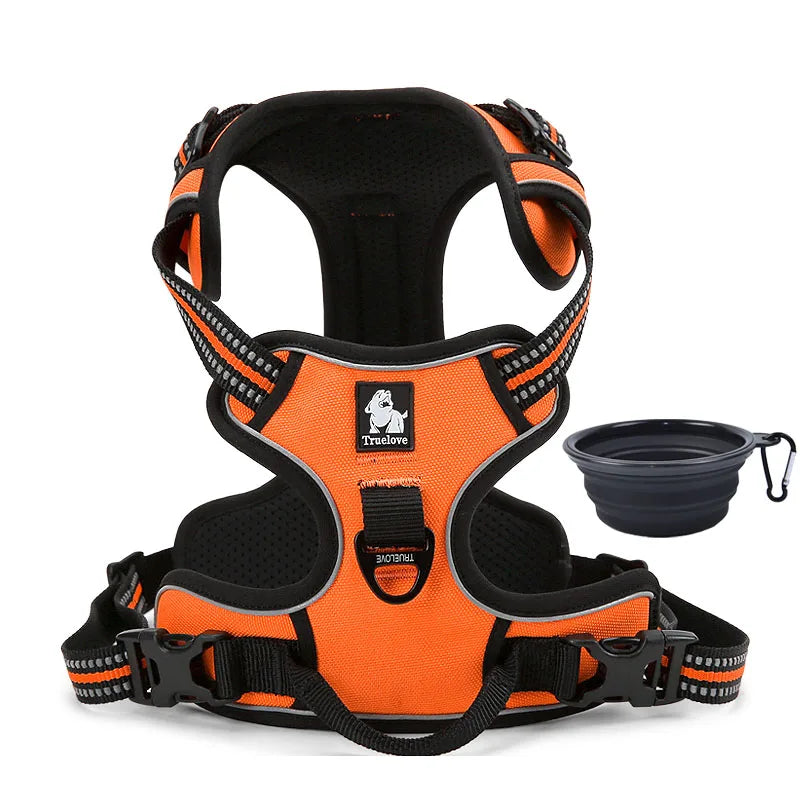 Dog Harness Small Large Durable Reflective Pet Harness Dog Running Safety Lift Pulling Walking Harness for Dog Travel