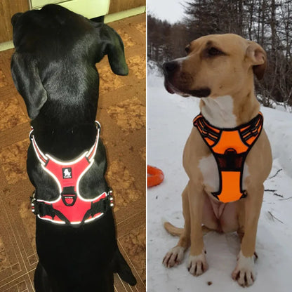 Dog Harness Small Large Durable Reflective Pet Harness Dog Running Safety Lift Pulling Walking Harness for Dog Travel
