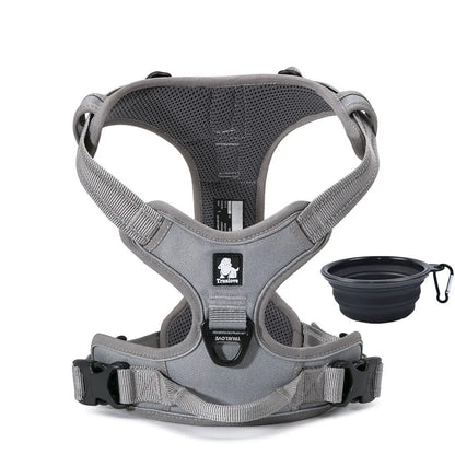 Dog Harness Small Large Durable Reflective Pet Harness Dog Running Safety Lift Pulling Walking Harness for Dog Travel