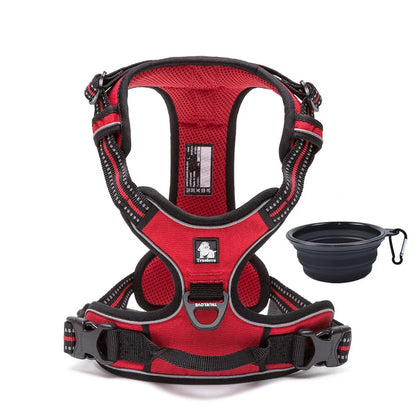 Dog Harness Small Large Durable Reflective Pet Harness Dog Running Safety Lift Pulling Walking Harness for Dog Travel