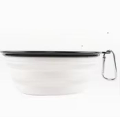 350/1000Ml Large Outdoor Dog Silicone Folding Bowl Portable Water Bowl for Dogs Puppy Food Collapsible Pet Feeder Dish Bowl Toy